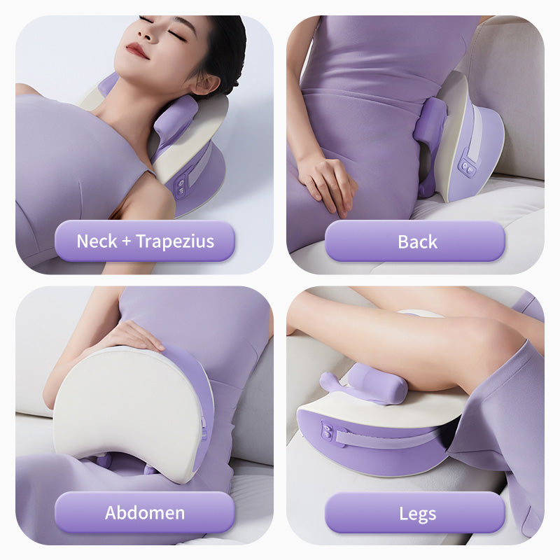 Trapezius Muscle Kneading Massage Pillow Neck And Shoulder Massager Cervical Support 4