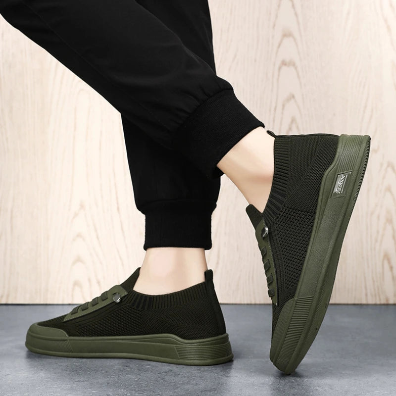 Mens Summer New Edition Shoes Casual Solid Color Canvas Shoes Breathable Fashion Singlees For Every