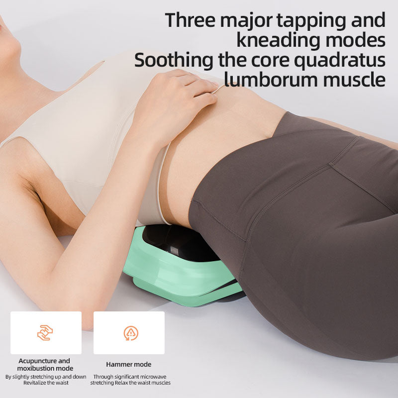 Traction Correction Waist Infrared Lumbar Massager Curvature Massage Intelligent Support To Improve 1