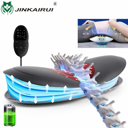 Traction Correction Waist Infrared Lumbar Massager Curvature Massage Intelligent Support To Improve 7