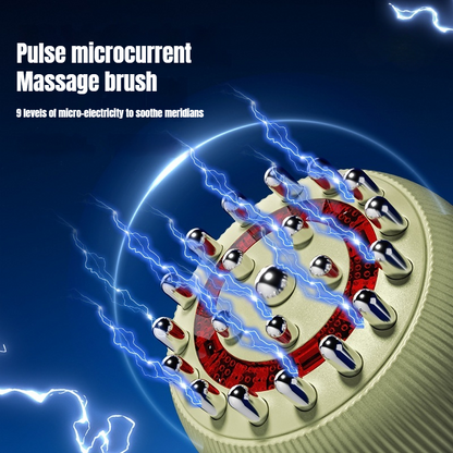 Rechargeable Electric Meridian Brush, Dredge Meridian Massage Brush, Scraping Instrument Thin Belly