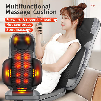 Massage Cushion for Female Relatives, MINI Electric Massage Chair with Heating, Vibration Gift for Parents