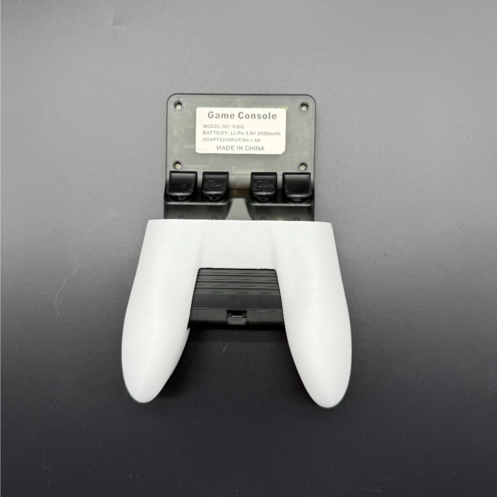 Upgraded R36S Handle Grip 3D Printed Gamepad, Ergonomic Fighting Handle for Enhanced Gaming Comfort, Official Game