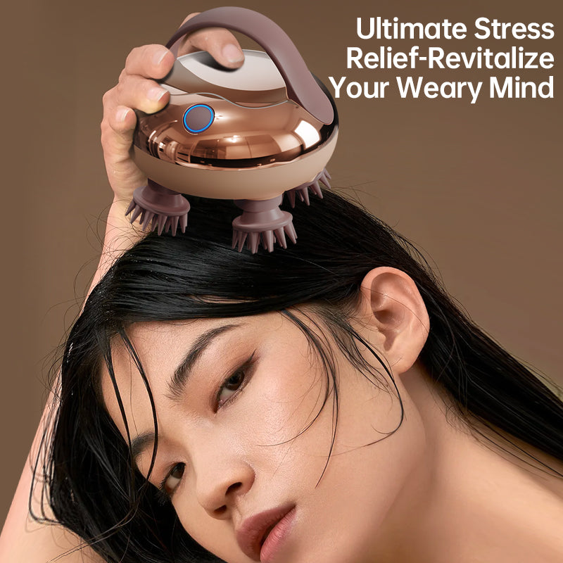 Dragon Claw Hand Massager Scalp Red Light Hair Care Head Massager IPX7 Waterproof Detachable Sleep  1