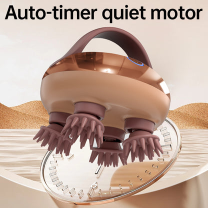 Dragon Claw Hand Massager Scalp Red Light Hair Care Head Massager IPX7 Waterproof Detachable Sleep  4