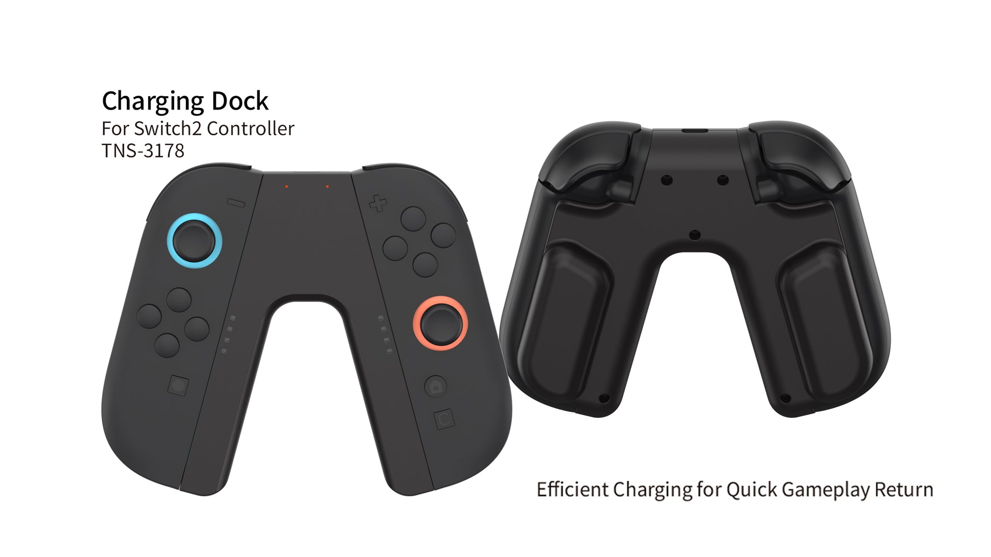 Nintendo Switch 2 Joycon Charging Grip Controller Handle Charging Dock Station Protective Bracket A 2