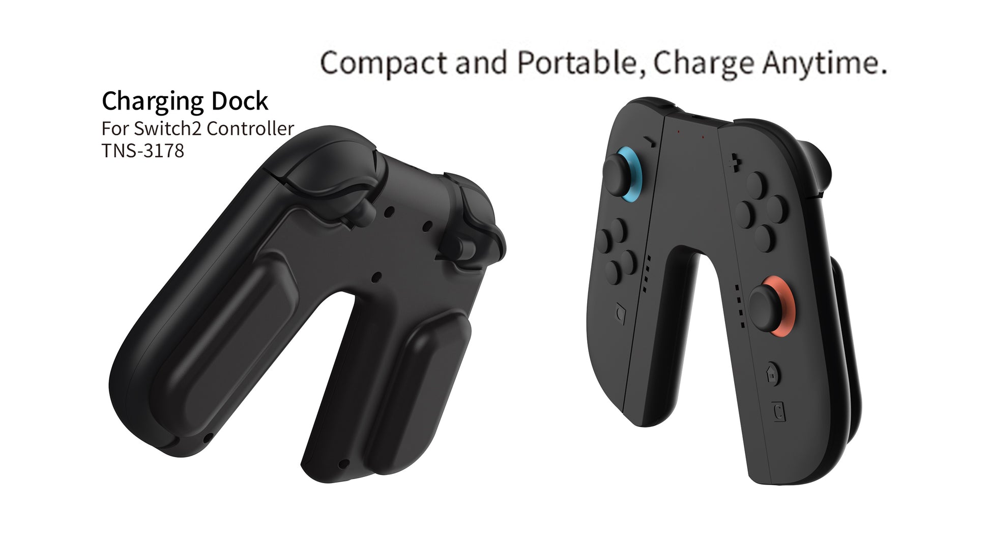 Nintendo Switch 2 Joycon Charging Grip Controller Handle Charging Dock Station Protective Bracket A 5
