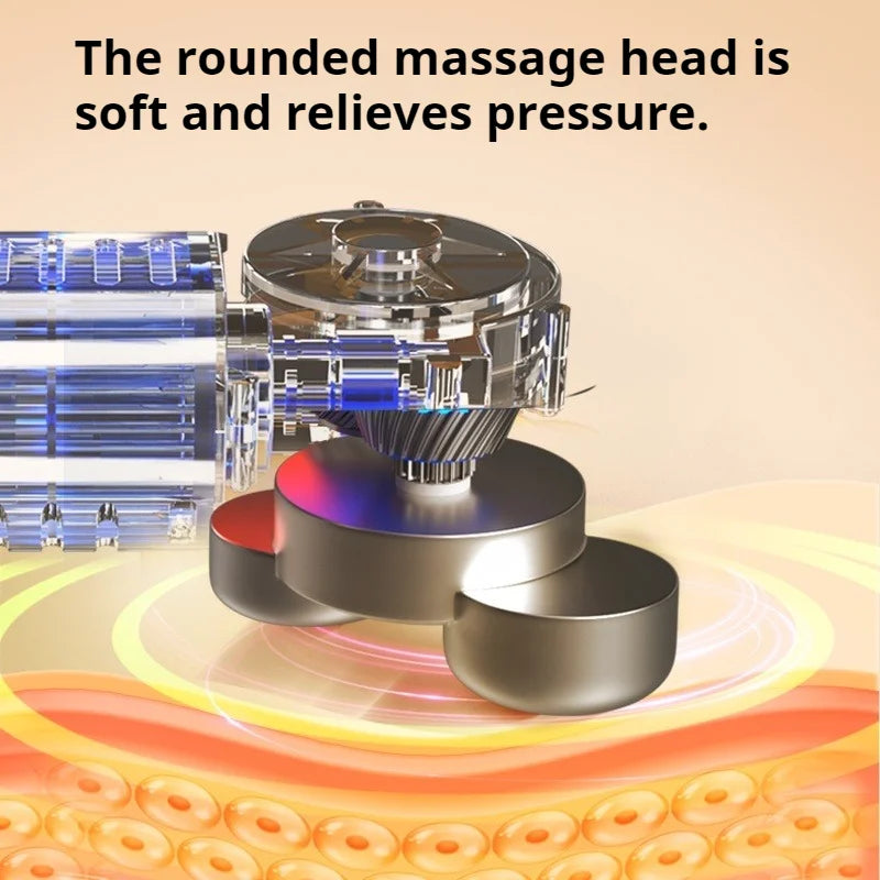Office Massage Pillow, Neck Waist Support Kneading Hot Compress Back Massager