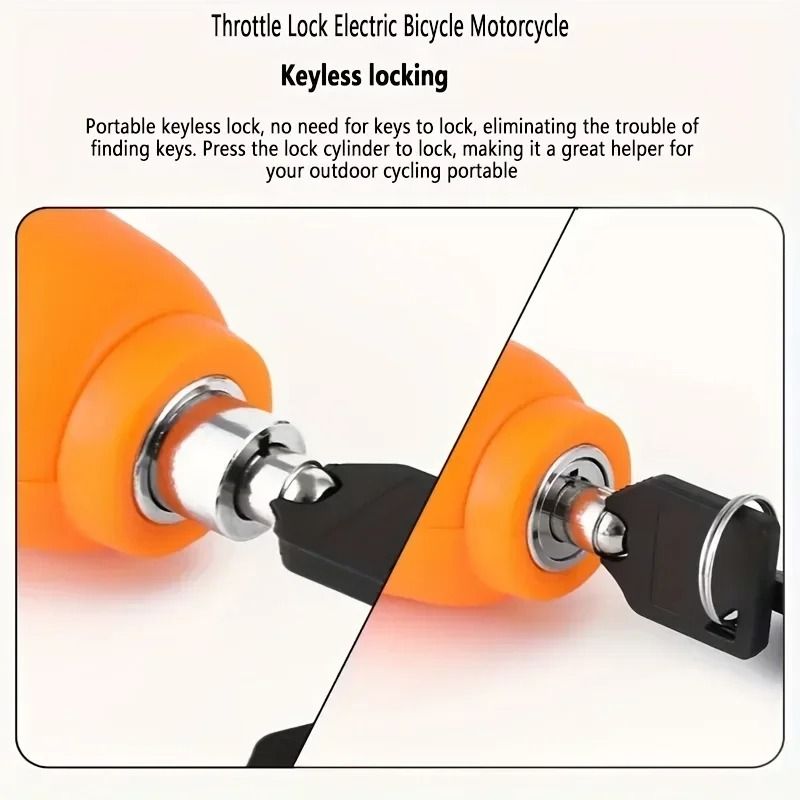 Mini Anti Theft Lock Set For Bikes And Scooters 4