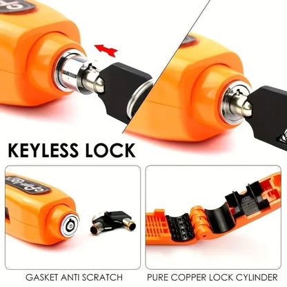 Mini Anti Theft Lock Set For Bikes And Scooters 5