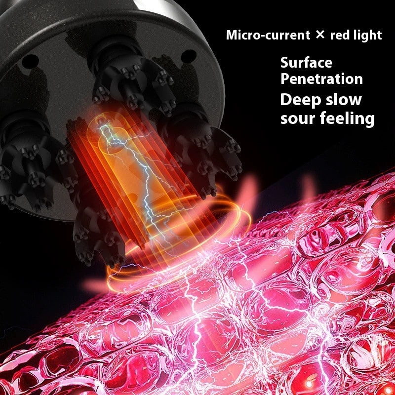 Handheld Portable Head Scratcher Electric Cordless Hair Scalp Massager With Kneading Deep Clean Mas 1
