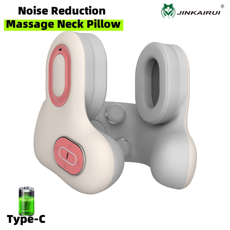 Electric Neck Massager, Cervical Massage Pillow, Home Neck Protector, Shoulder and Neck Trapezius Massager