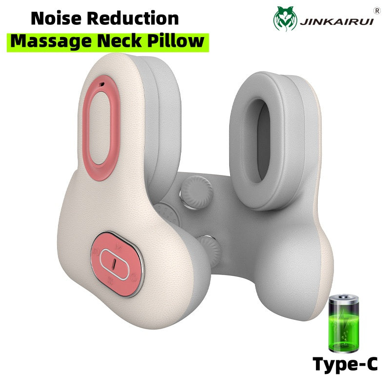 Electric Neck Massager, Cervical Massage Pillow, Home Neck Protector, Shoulder and Neck Trapezius Massager