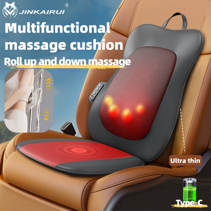 Multi-Functional Full-Automatic Back & Neck Shoulder Massager, Lumbar Support, Full Body Relaxation