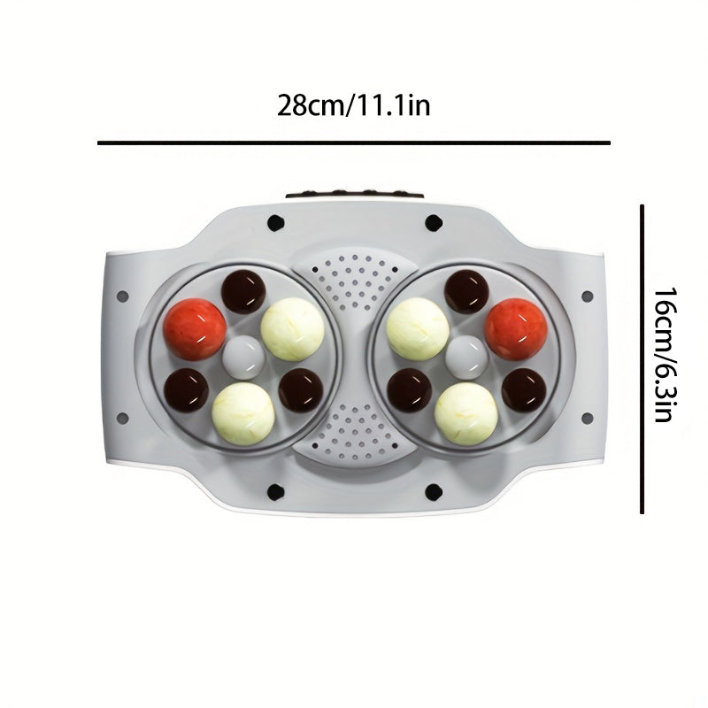 Abdominal Massager, Portable Charging Device, Hot Compress, Stomach Massager, Comfort Relief