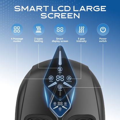 Deep Kneading Shiatsu Feet Massage Machine Electric Foot Massager With Heat Airbag Compression Reli 3