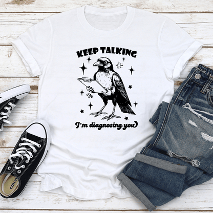 Crow Keep Talking Tee 2