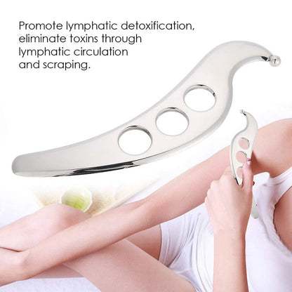 Manual Massage Stainless Steel Gua Sha Tool, Physical Therapy Scraping Board, Pain Relief, Tissue Mobilization