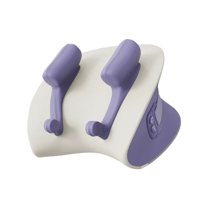 Rechargeable 6D Ergonomic Neck and Shoulder Massager, Foreverlily Neck Cervical Massage Pillow, Knead Waist Leg