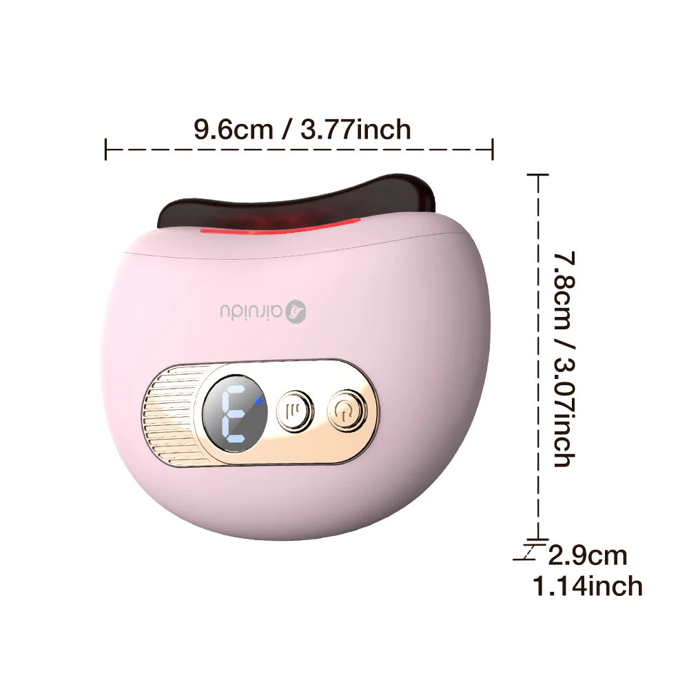 Physical Fatigue Guasha Plate Jade Face Massager Electric Massage Board For Face Relieve Scrapers T 4