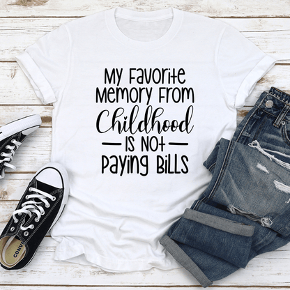 My Favorite Memory From Childhood Tee 2