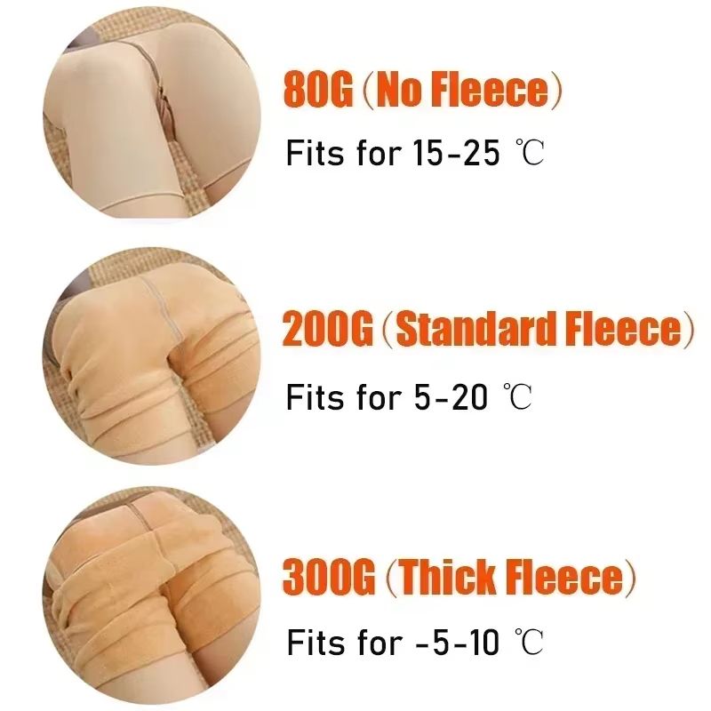 Womens Thermal Fleece Lined Leggings  High Waist Thick Plush Insulated Tights For Cozy Winter Warmt 1