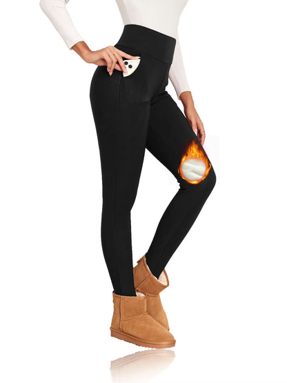 UltraWarm Velvet Winter Leggings With Pockets  High Waist Thick Thermal Pants For Women 6