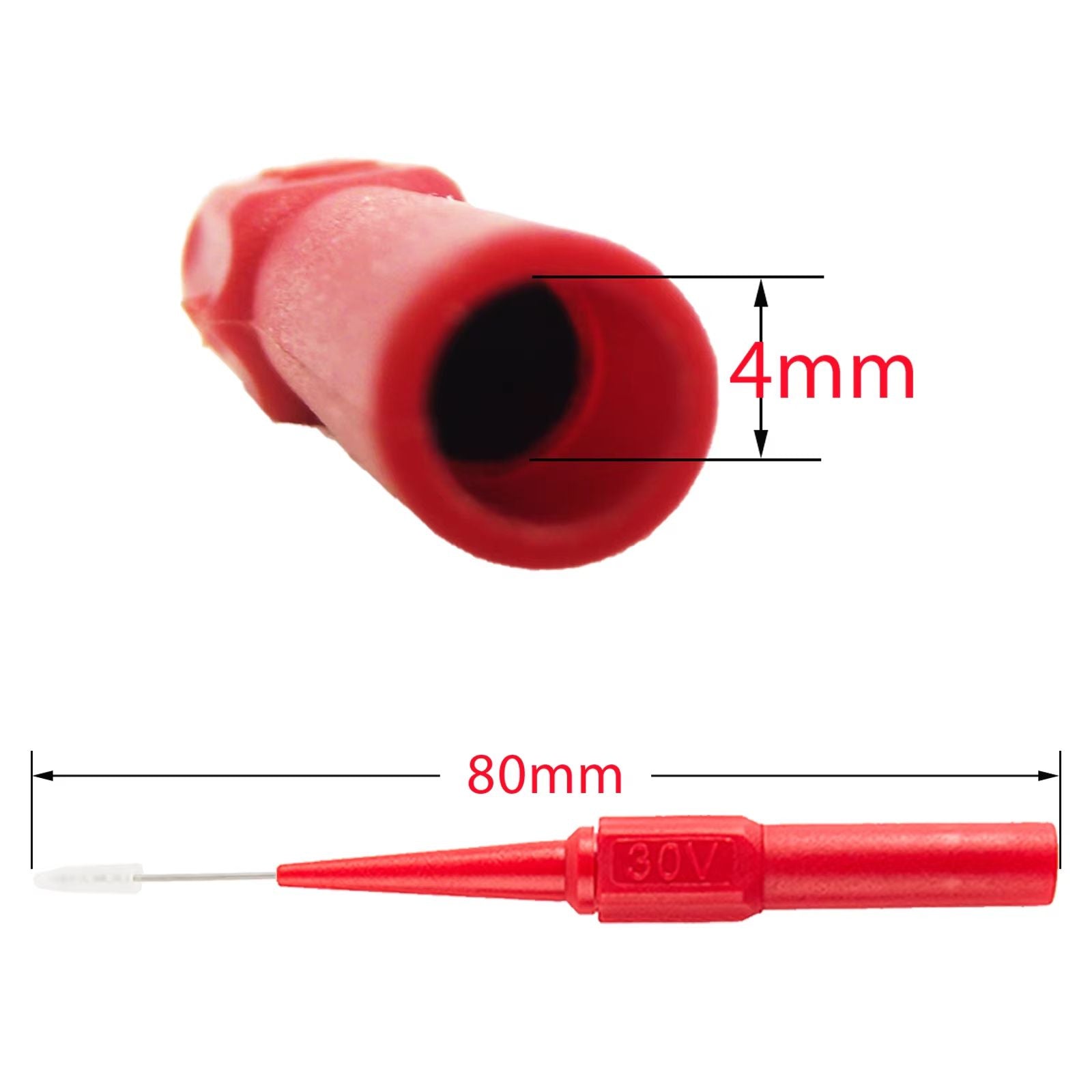 Insulated Piercing Test Clip  Safety Car Circuit Detection Probe For Electrical Diagnostics 3