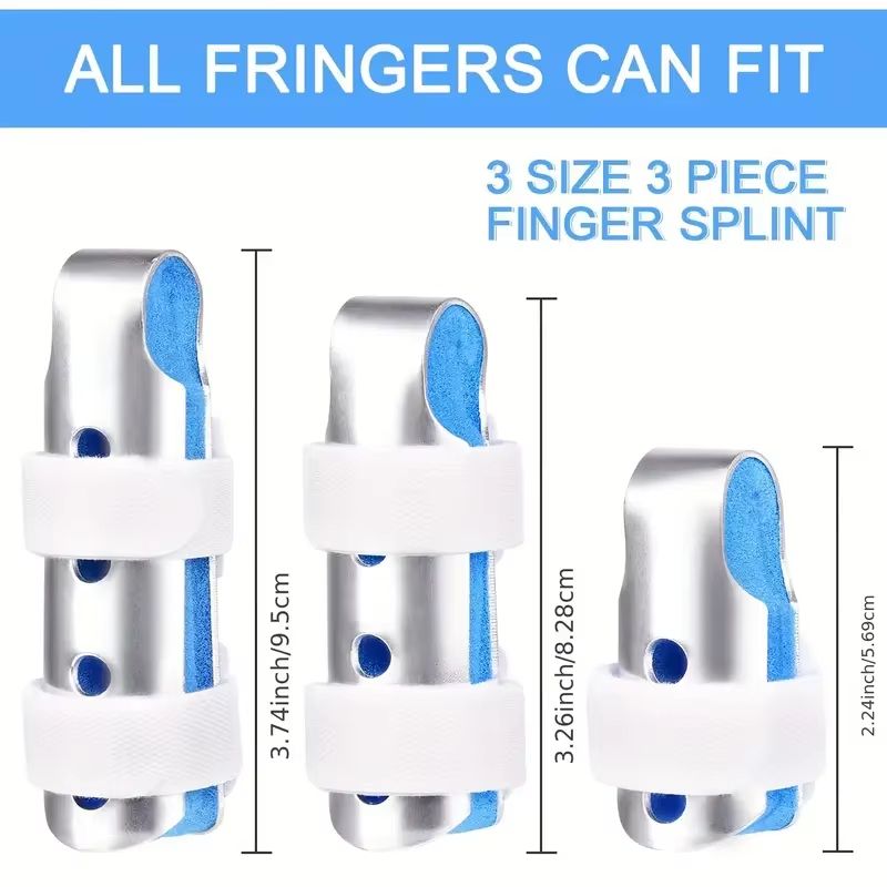 Adjustable Finger Splint Support Brace  Stabilizer For Broken Fingers Arthritis  Knuckle Immobiliza 1