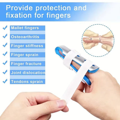 Adjustable Finger Splint Support Brace  Stabilizer For Broken Fingers Arthritis  Knuckle Immobiliza 4