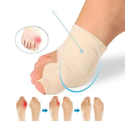 ComfortFit Bunion Corrector Toe Separator Sleeve  Big Toe Straightener  Protector For Pain Relief A 2