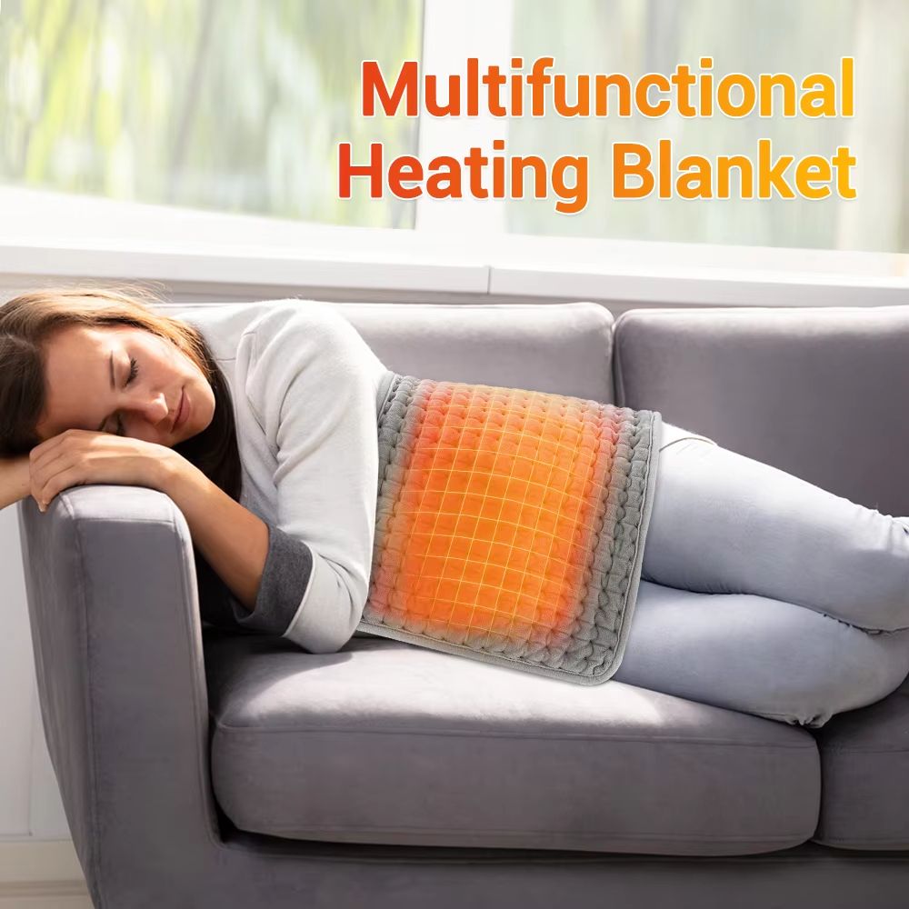 Adjustable Heated Back Support Belt  Warm Lumbar Brace With Temperature Control For Pain Relief  Co 3