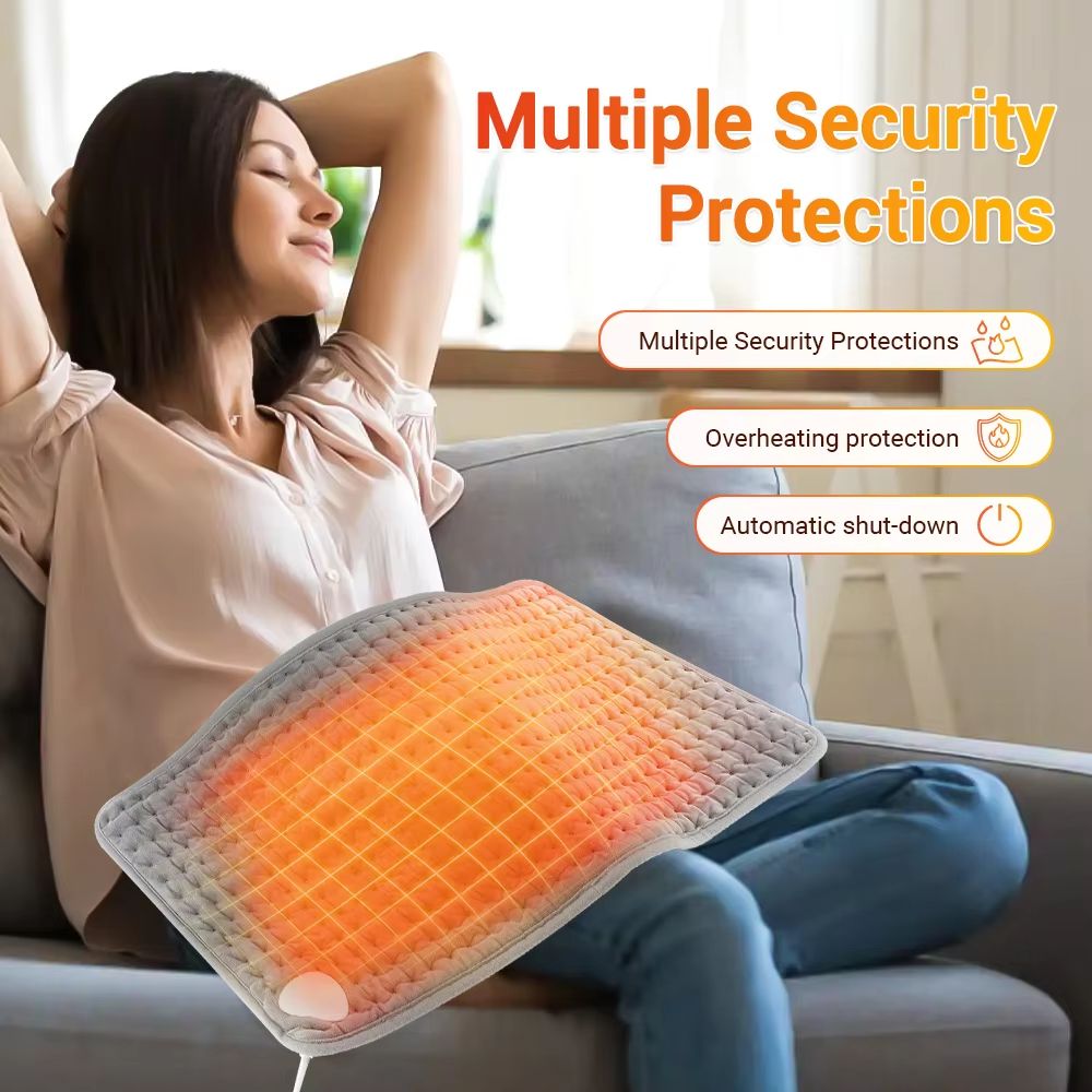 Adjustable Heated Back Support Belt  Warm Lumbar Brace With Temperature Control For Pain Relief  Co 5