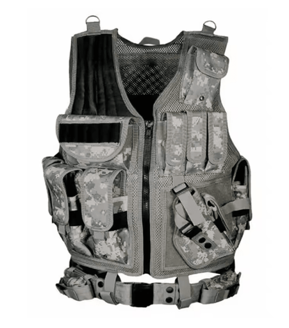 Tactical Vest Multi Pocket Combat Security Vest For Hunting Outdoor Training And Airsoft 5