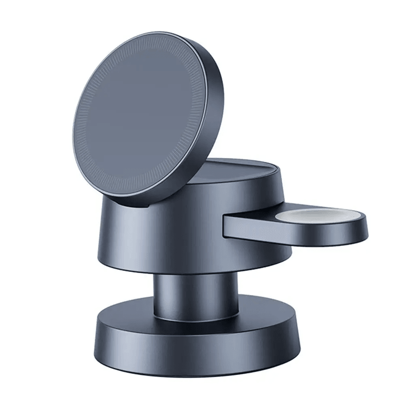 Mushroom Lamp Wireless Charger 4 in 1 Magnetic Night Light Charging Station