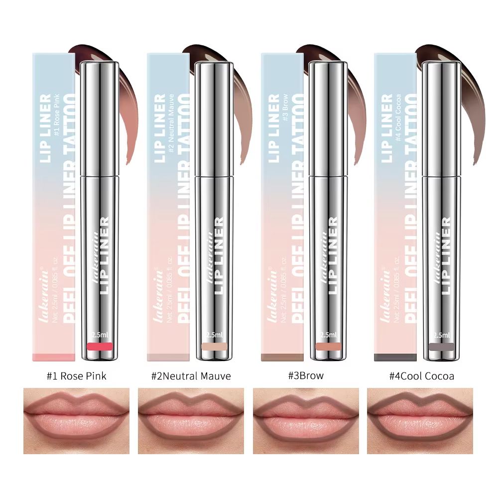 Peel Off Tattoo Lip Tint  Waterproof LongLasting Matte Lip Stain  Lip Liner For Bold Defined Color 10