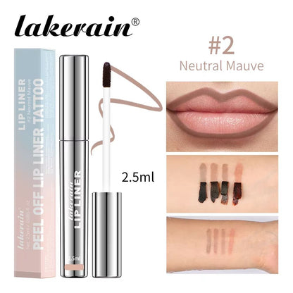 Peel Off Tattoo Lip Tint  Waterproof LongLasting Matte Lip Stain  Lip Liner For Bold Defined Color 8