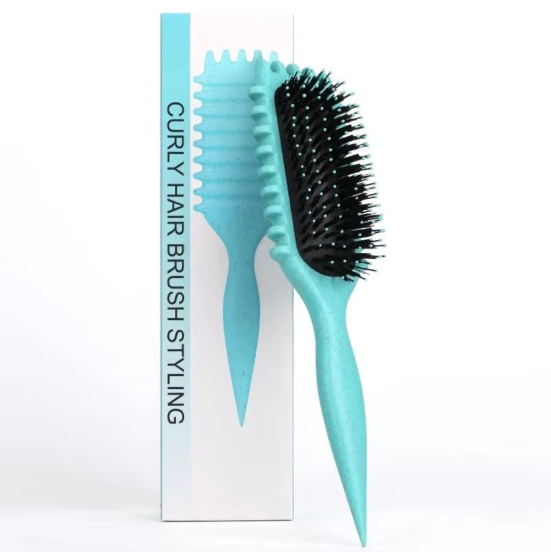 Salon Styling Curly Hair Brush  Professional Detangling  Shaping Tool For Mens And Womens Natural C 7