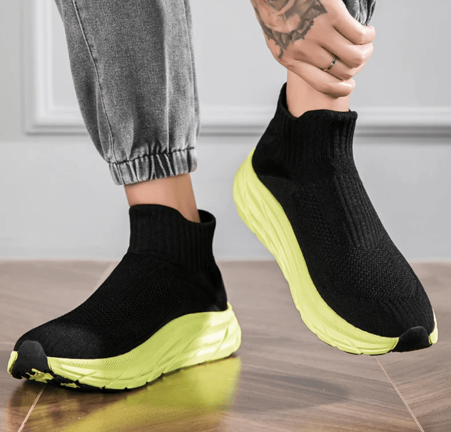 Breathable Mesh Sneakers Slip On Casual Running Shoes For Men And Women 2