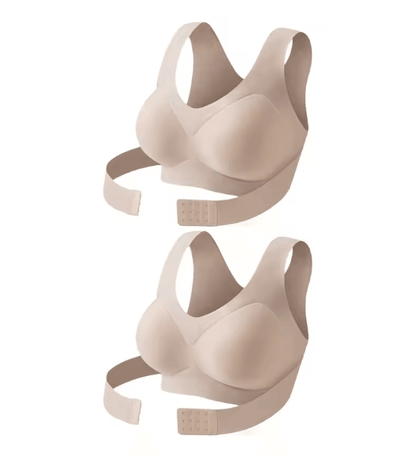 Seamless Posture Correction Bra Wireless Push Up Bralette With Back Support 3