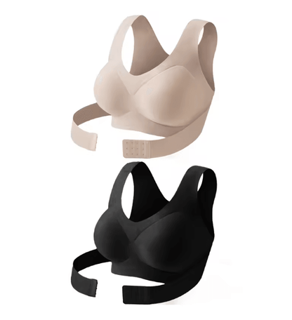 Seamless Posture Correction Bra Wireless Push Up Bralette With Back Support 5