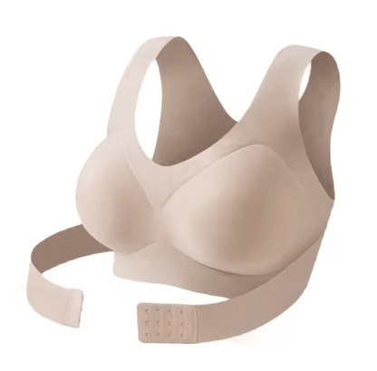 Seamless Posture Correction Bra Wireless Push Up Bralette With Back Support 6