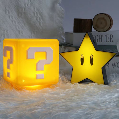 LED Question Mark Night Light  USB Rechargeable Kids Table Lamp For Bedroom  Playroom 1