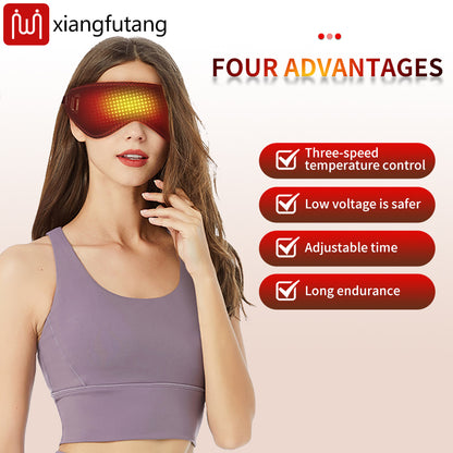 Eye Mask For Dry Eyes Heated Eye Mask Warm Compress 3 Heat Levels Hot Compress Heating Pad For Slee 3