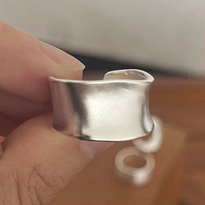 Minimalist 925 Sterling Silver Moon Ring Set  Handmade Couple Jewelry Gift 5