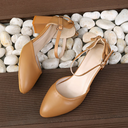 Fairy Style ThinStrap High Heels Spring Summer Bowknot Pumps With Golden Buckle Chic  Comfortable W 4