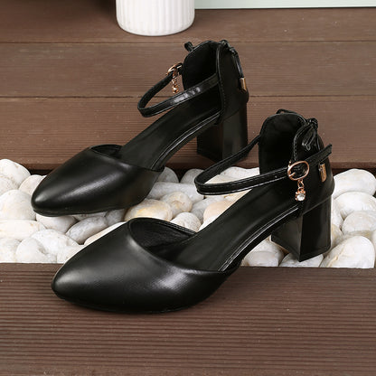 Fairy Style ThinStrap High Heels Spring Summer Bowknot Pumps With Golden Buckle Chic  Comfortable W 6