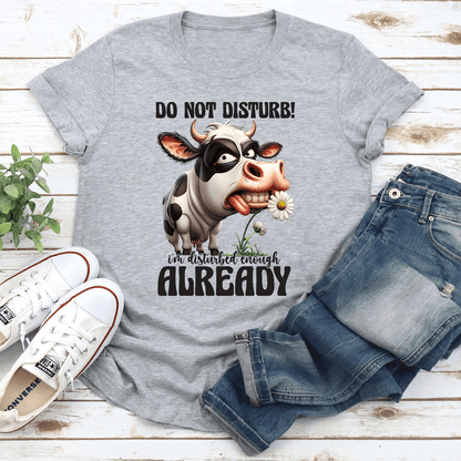 Do Not Disturb Im Disturbed Enough Already Tee 2