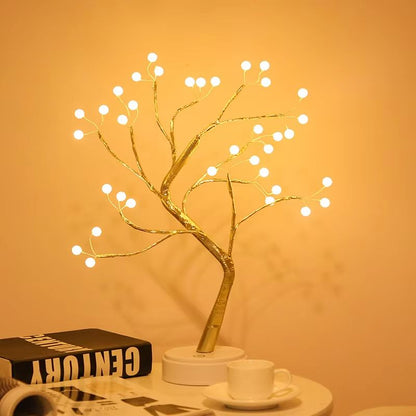 LED Rose Leaf Table Lamp  USB Fairy Light Night Lamp For Home  Party Decoration 9