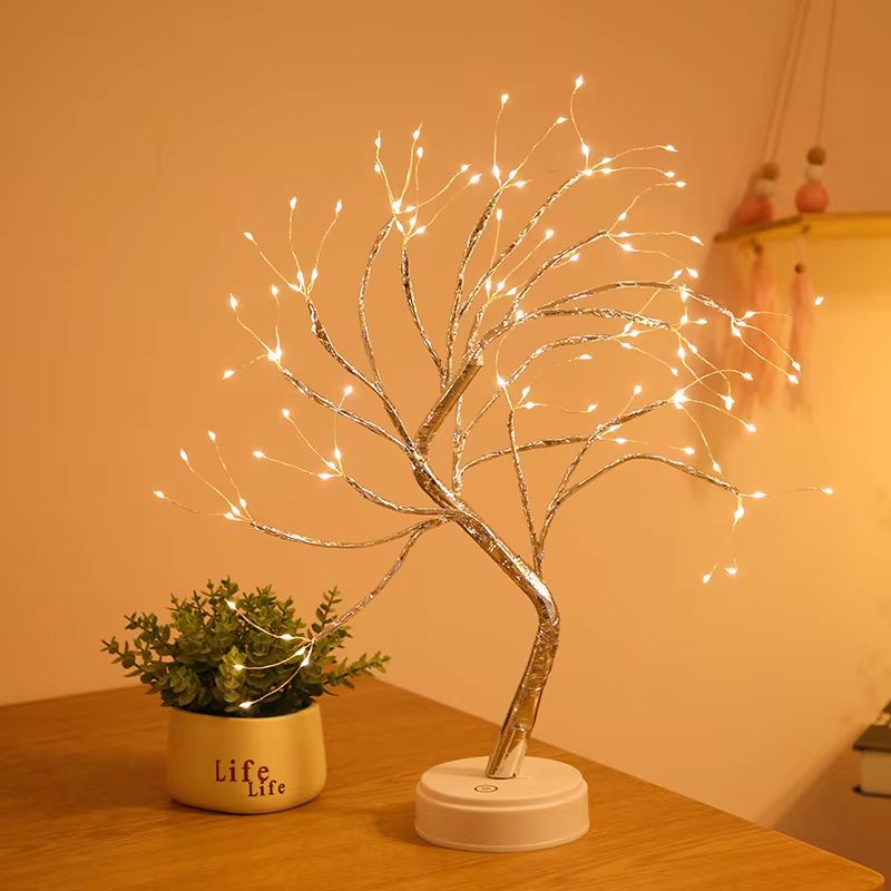 LED Rose Leaf Table Lamp  USB Fairy Light Night Lamp For Home  Party Decoration 10
